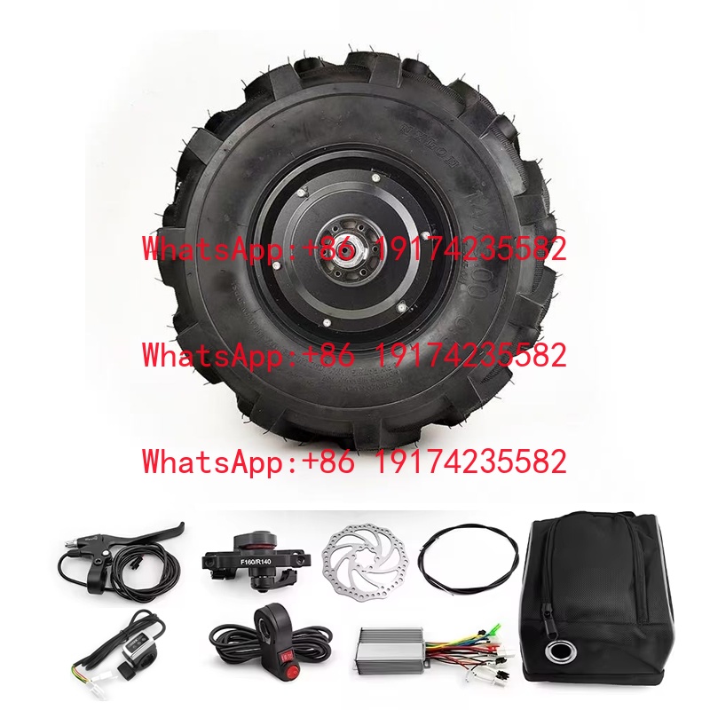 Agriculture Farming Hub - 14인치 저속 농업용 휠 모터 키트,