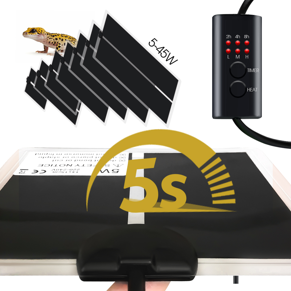 EU 플러그 파충류 온도 조절기 열 매트, 테라리움 등 - Seedling Heat Mat 리뷰 및 가격